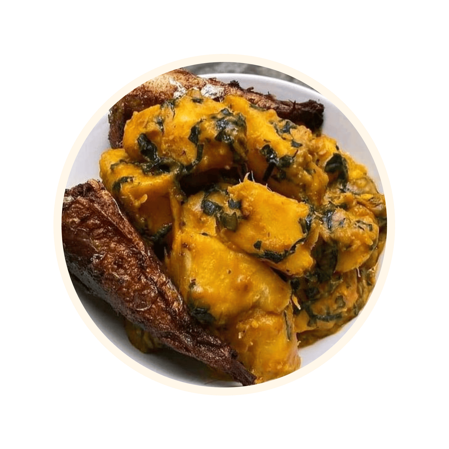 Yam Porridge with Fish